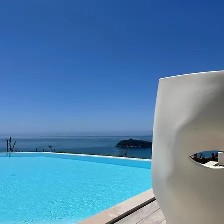 Villa Luxury Blue&blanc Piscina A Sfioro Isola